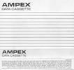Compact Cassette Ampex 60 Type I Normal USA