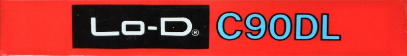 Compact Cassette Lo-D DL 90 Type I Normal 1981 Japan