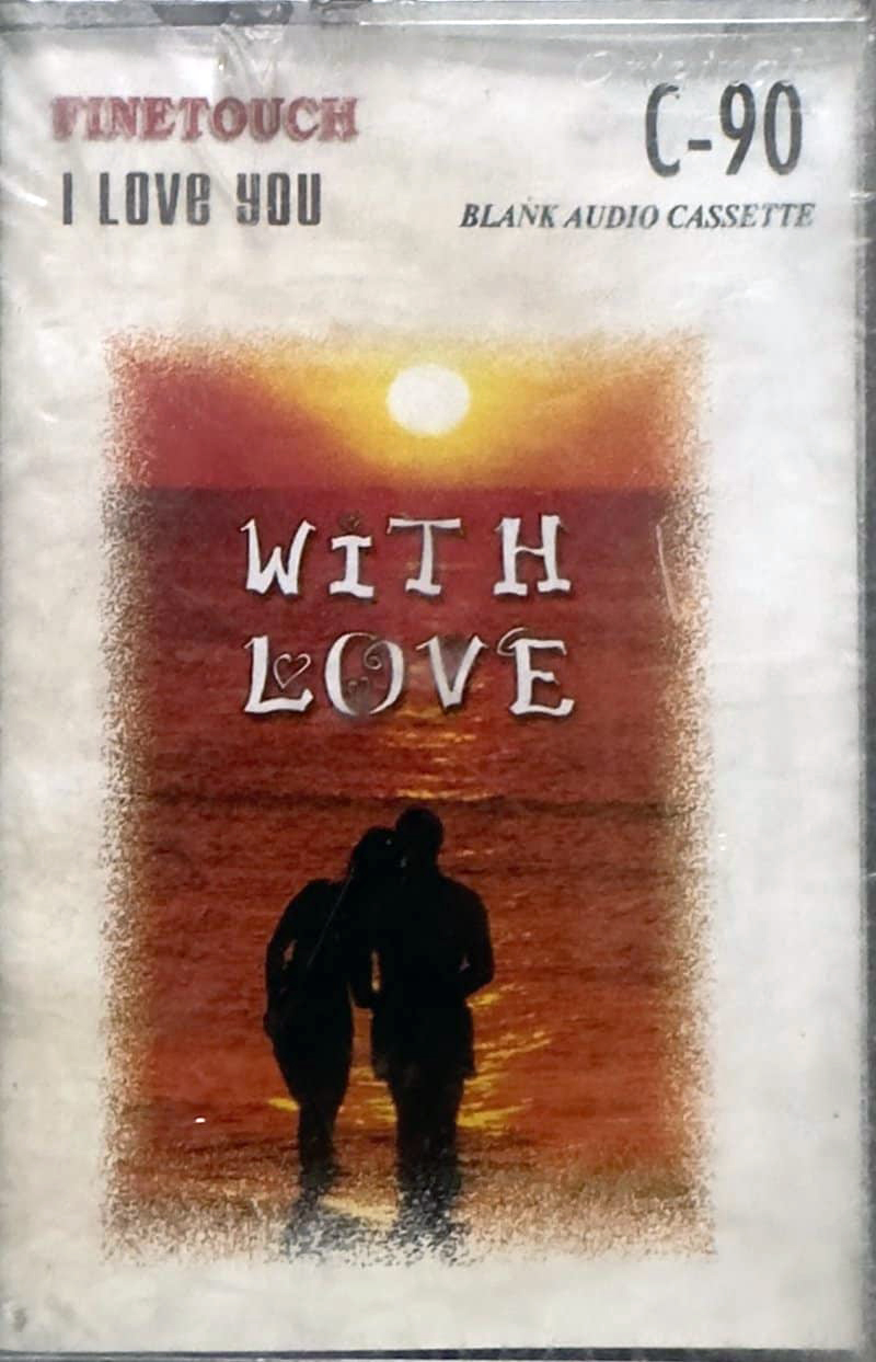 Compact Cassette Finetouch 90 "I love you with love" Type I Normal India