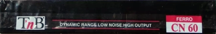 Compact Cassette TnB CN 60 Type I Normal 1990 Europe