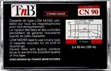 Compact Cassette TnB CN 60 Type I Normal 1990 Europe