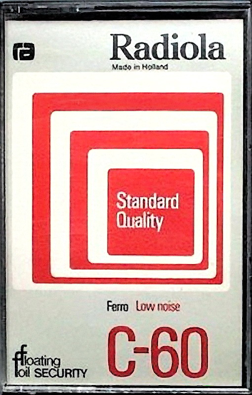 Compact Cassette Radiola Standard Quality 60 Type I Normal 1975 Europe