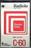 Compact Cassette Radiola Standard Quality 60 Type I Normal 1975 Europe
