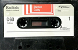 Compact Cassette Radiola Standard Quality 60 Type I Normal 1975 Europe