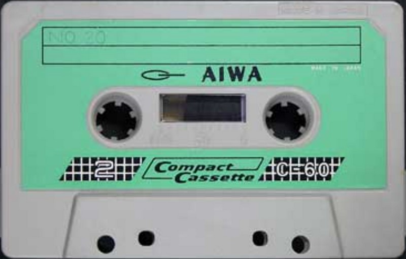 Compact Cassette Aiwa 60 Type I Normal 1966 Japan