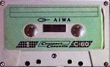 Compact Cassette Aiwa 60 Type I Normal 1966 Japan