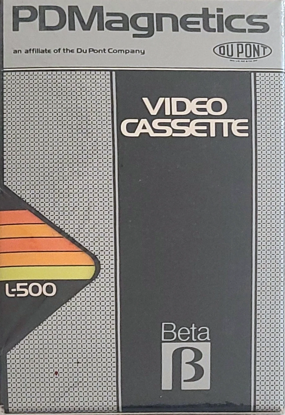 Betamax PDM 60 "L-500" Type I Normal 1981 USA
