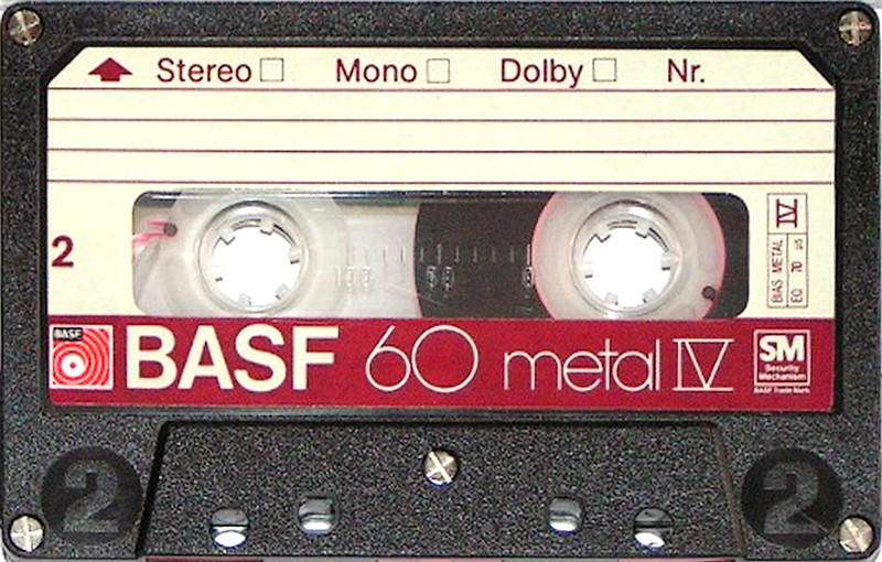 Compact Cassette BASF Metal IV 60 Type IV Metal 1979 Europe