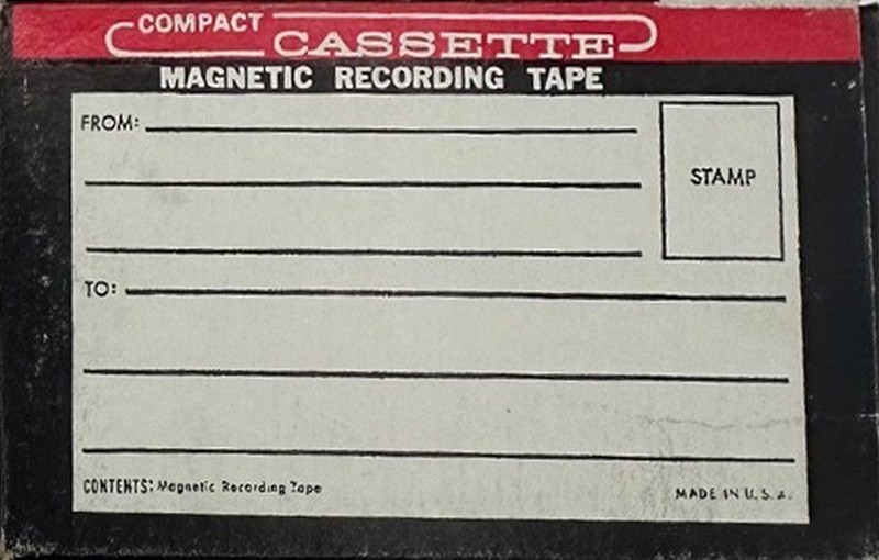 Compact Cassette Sound 60 Type I Normal 1970 USA
