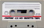 Compact Cassette Chateau AX 60 "white" Type I Normal China
