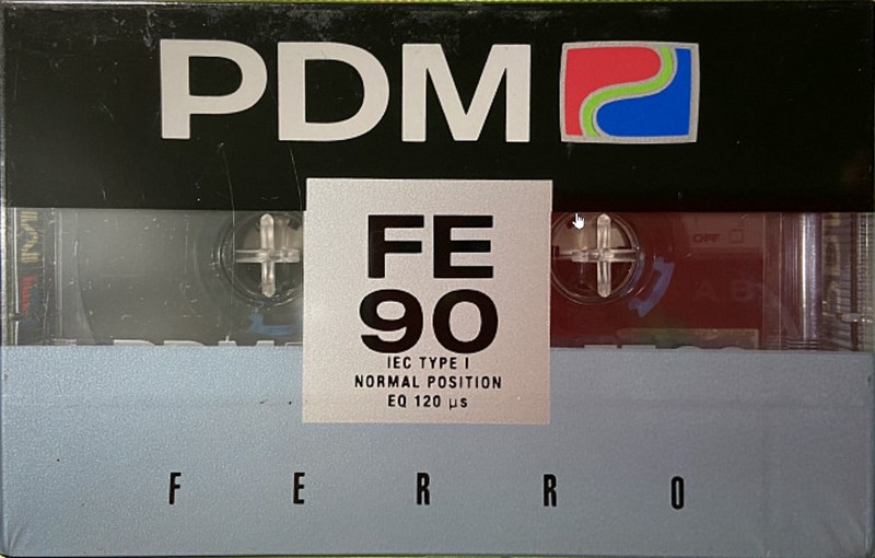 Compact Cassette PDM FE 90 Type I Normal 1990 Europe
