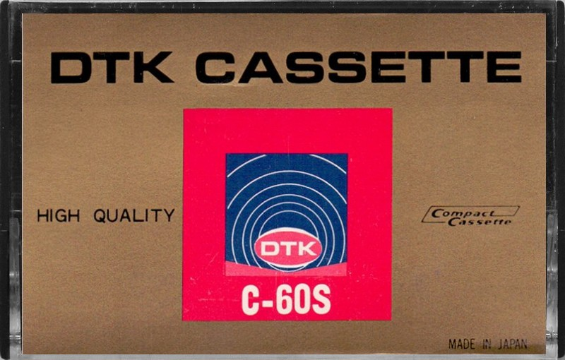 Compact Cassette DTK 60 Type I Normal Japan