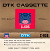 Compact Cassette DTK 60 Type I Normal Japan