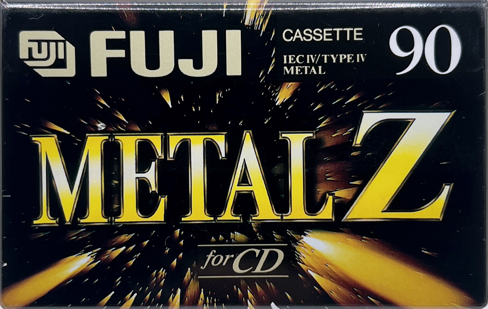Compact Cassette Fuji Metal Z 90 Type IV Metal 1995 Europe