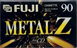 Compact Cassette Fuji Metal Z 90 Type IV Metal 1995 Europe