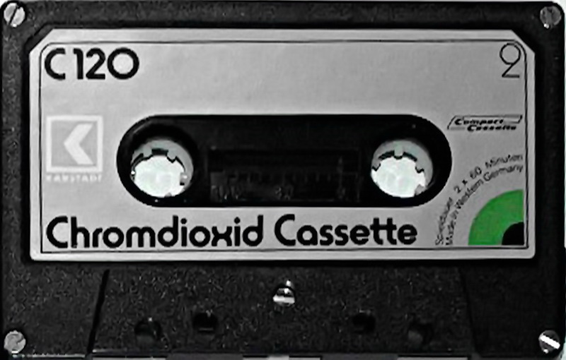 Compact Cassette Karstadt 120 Type II Chrome 1973 Germany