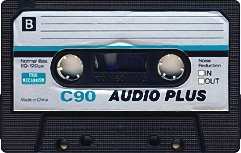 Compact Cassette Audio Plus 90 Type I Normal China