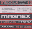 Compact Cassette Magnex Studio LN 60 Type I Normal 1983 Europe