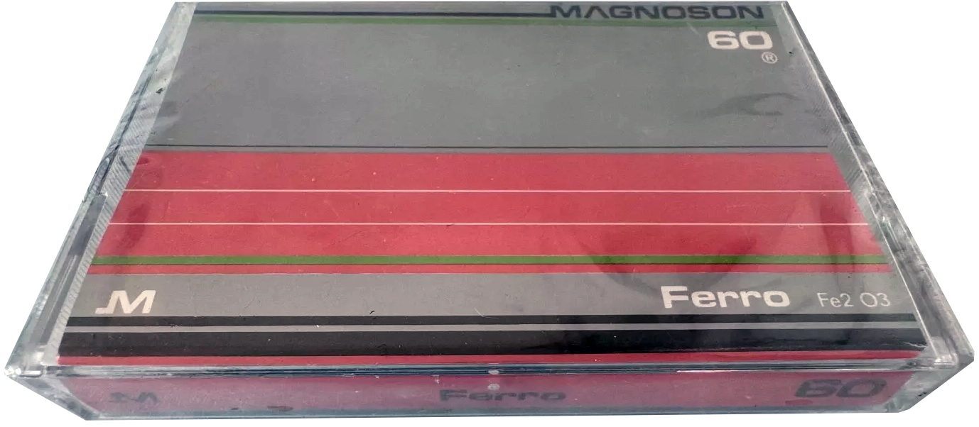 Compact Cassette Magnoson 60 "Ferro" Type I Normal Europe