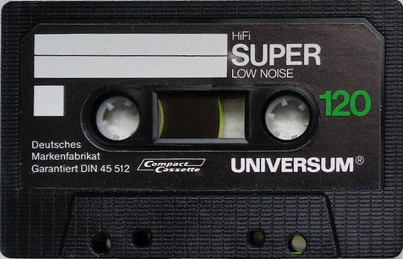 Compact Cassette Universum Super 120 Type I Normal 1979 Europe