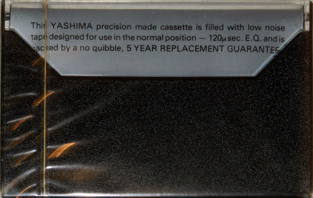 Compact Cassette Yashima UFO+ 45 Type I Normal 1979 UK