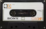 Compact Cassette Sony HF 46 Type I Normal 1973 Japan