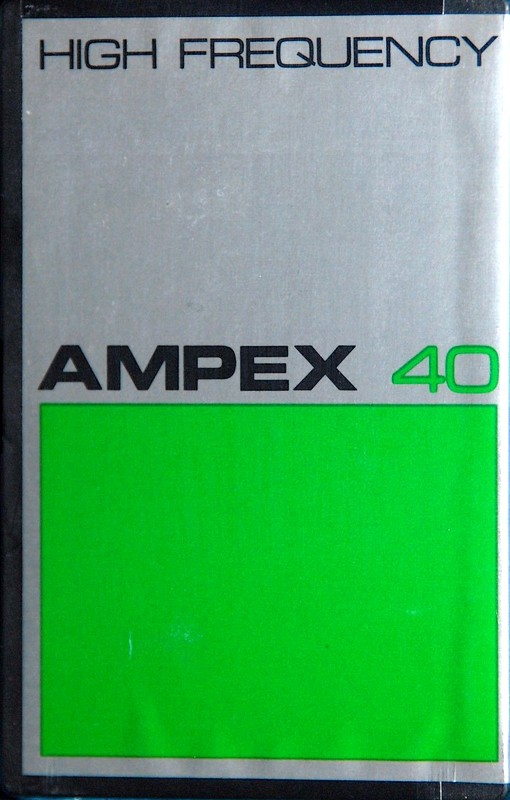 Compact Cassette Ampex 40 Type I Normal USA