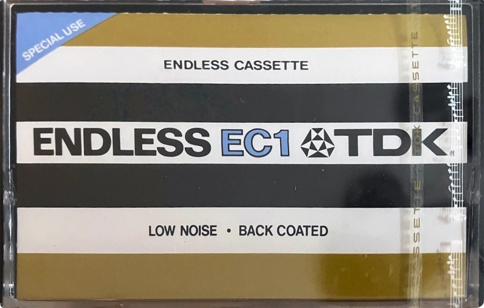 Compact Cassette TDK EC Endless 1 "EC1" Endless Cassette 1978 Europe, USA