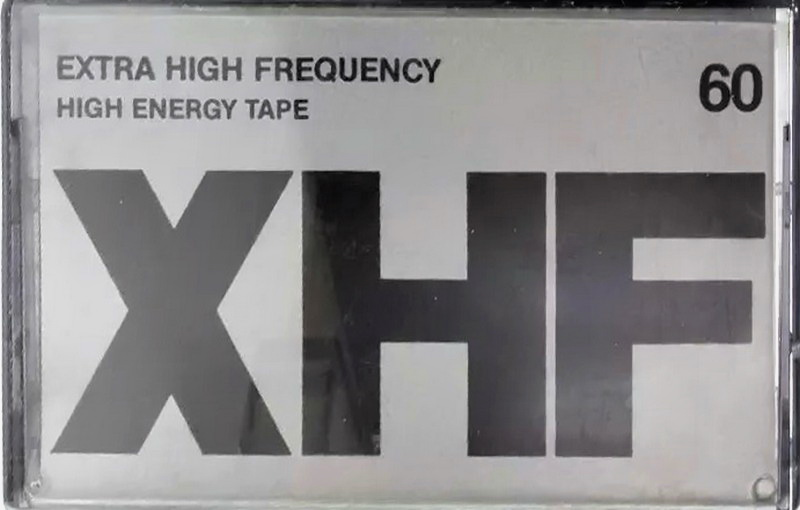 Compact Cassette XHF XHF 60 Type I Normal Brazil