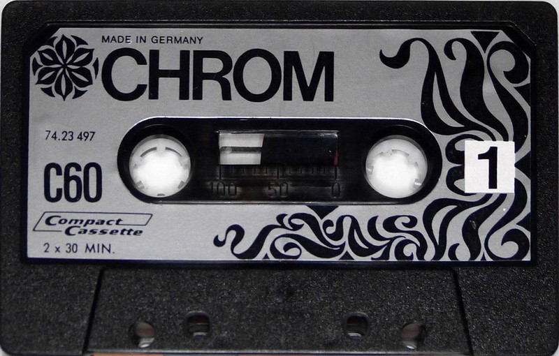 Compact Cassette No Name 60 Type II Chrome Germany