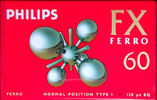 Compact Cassette Philips FX  Ferro 60 Type I Normal 1994 Europe