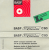 Compact Cassette BASF 60 Type I Normal 1969 Germany