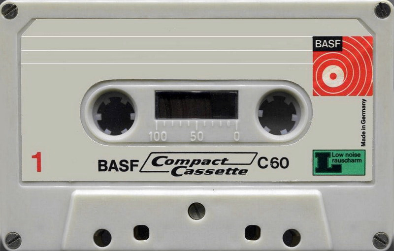 Compact Cassette BASF 60 Type I Normal 1969 Germany