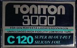 Compact Cassette Toniton 3000 120 Type I Normal 1970 Sweden
