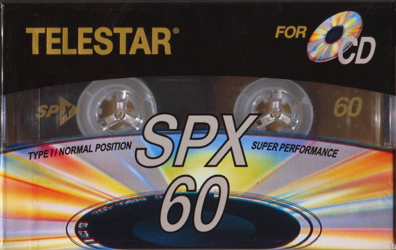 Compact Cassette Telestar SPX 60 Type I Normal Japan