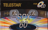 Compact Cassette Telestar SPX 60 Type I Normal Japan
