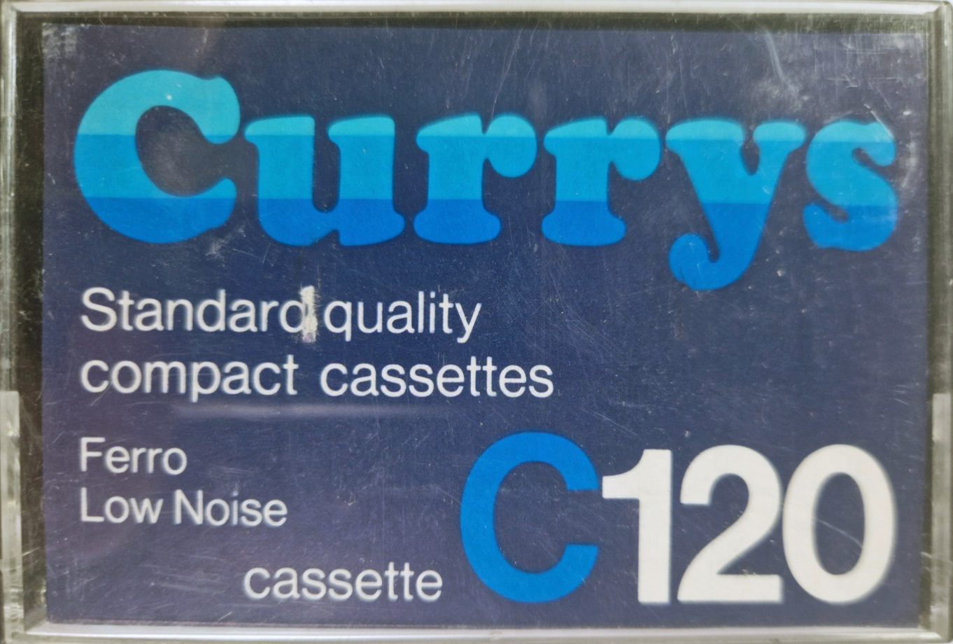 Compact Cassette Currys Standard 120 Type I Normal 1978 UK