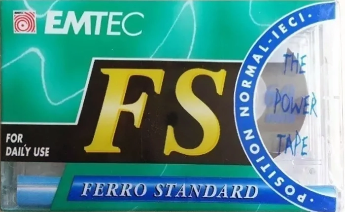 Compact Cassette BASF Ferro Standard 60 "FS" Type I Normal 1998 Latin America