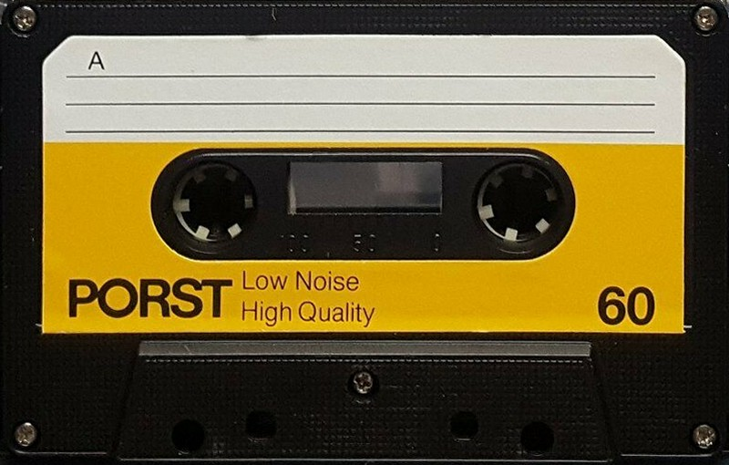 Compact Cassette Porst 60 Type I Normal 1977 Germany
