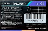 Compact Cassette Victor Dynarec AFI 30 Type I Normal 1987 Japan