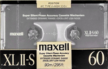 Compact Cassette Maxell XLII-S 60 Type II Chrome 1988 Europe