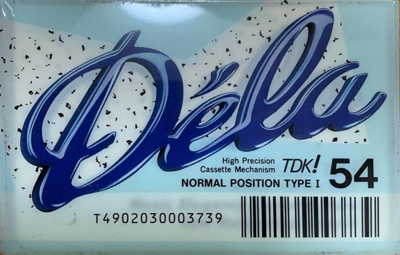 Compact Cassette TDK Dela 54 Type I Normal 1989 Japan