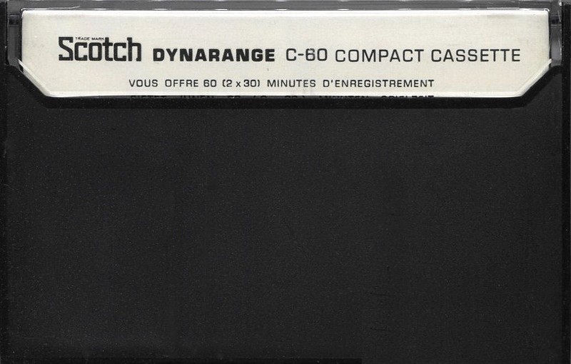 Compact Cassette Scotch 271 60 Type I Normal 1969 USA