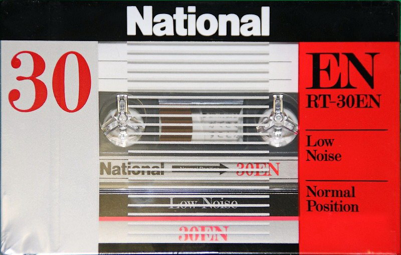 Compact Cassette National EN 30 "RT-30EN" Type I Normal 1982 Japan