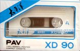 Compact Cassette PAV XD 90 Type I Normal China