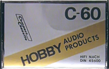 Compact Cassette Hobby 60 Type I Normal 1980 Germany