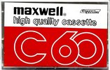Compact Cassette Maxwell 60 Type I Normal Japan