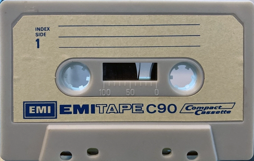 Compact Cassette EMITAPE 90 Type I Normal 1967 Europe