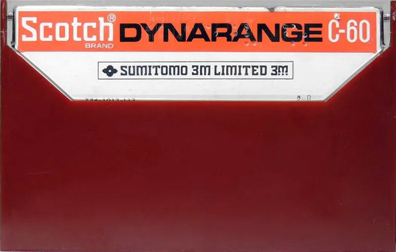 Compact Cassette Scotch Dynarange 60 Type I Normal 1971 Japan