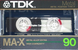 Compact Cassette TDK MA-X 90 Type IV Metal 1985 Japan